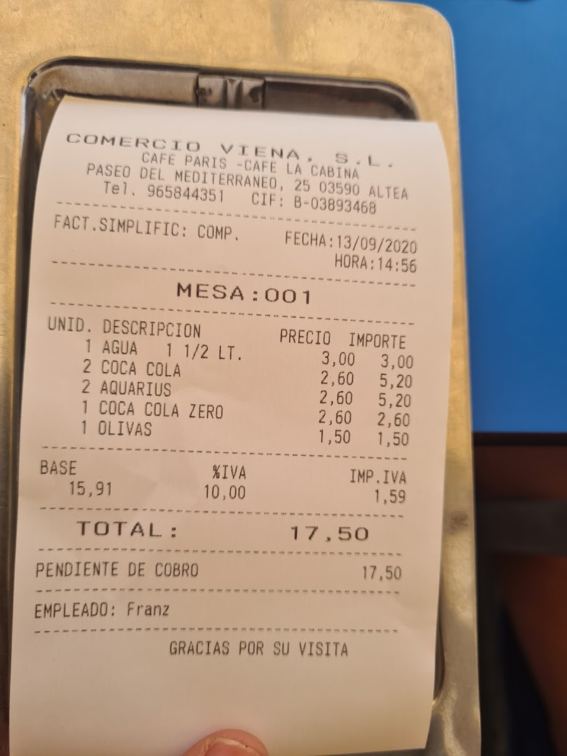 Comercio Viena S.L. 3